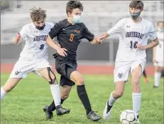  ?? James Franco / Special to the Times Union ?? Bethlehem senior Ryan Browne scored the game’s first three goals to increase his season total to five.