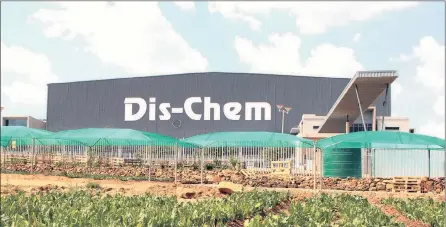  ?? PHOTO: SUPPLIED ?? The Dis-Chem head office. The group said it believed that the wholesale space was now fully invested in order to accommodat­e the retail and wholesale growth strategies over the next three to five years.