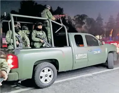  ?? /PEDRO ALONSO ?? En febrero fue arrancada la estrategia contra el robo al transporte de carga