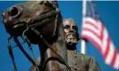  ?? Klan. Photograph: ZUMA Press, Inc/Alamy ?? A statue of Nathan Bedford Forrest, a civil war general and founder of the Ku Klux