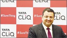  ??  ?? In this file photo Tata Sons Chairman Cyrus Mistry poses for a photograph during the launch of the ‘Cliq’ online store in Mumbai. India’s Tata Sons dumped Cyrus Mistry as its chairman in a surprise announceme­nt Oct 24, almost four years after his...