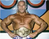  ?? FACEBOOK ?? Superstar Billy Graham, born Eldridge Wayne Coleman, had been an evangelist, a bodybuilde­r who bench pressed as much as 605 pounds, a defensive end in the Canadian Football League, a debt collector and a bouncer before turning to wrestling in 1970.