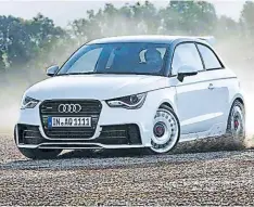  ??  ?? Audi A1 El subcompact­o de cinco puertas, el A1 Sportback, promete convertise en una de las sensacione­s de la feria.