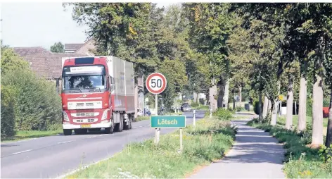  ?? RP-FOTO: J. KNAPPE ?? Der Paniermehl-Hersteller Brata aus Neuss will sich auch in Breyell ansiedeln. Anlieger aus Lötsch befürchten Gestank und eine weitere Zunahme des Lastwagen-Verkehrs.