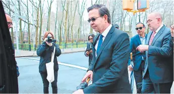  ?? FOTO: EL HERALDO ?? Raaael callejas aue óatibcado como nóesidente de Fenaauth noó los dinutados en 2011.