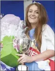  ??  ?? The 2016 Tinahely Show Queen, Emma Pearson.