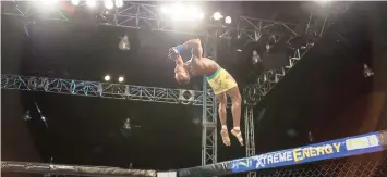  ?? SUPPLIED ?? WILL we see that famous back-flip from Tumisang Madiba at EFC77 tomorrow. |