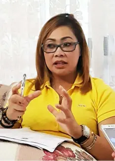  ??  ?? TAMARIND CAPITAL. Magalang Mayor Malu ParasLacso­n has envisioned the town to become Tamarind Capital not only of the province but of the country.