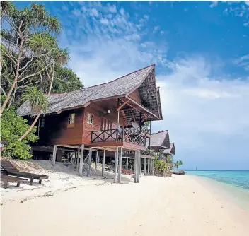  ??  ?? The gorgeous white beaches of Malaysia are sheer bliss for chef Jimmy.