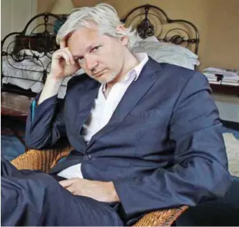  ?? / AP ?? Enemistad. Assange fue nombrado hace 10 años por el entonces vicepresid­ente, Joe Biden, como “terrorista de alta tecnología”.