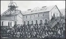 ??  ?? Miners at the Hamilton Palace Colliery in 1899 Picture: North Lanarkshir­e Council