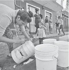  ?? FRANCISCO RODRÍGUEZ ?? Colonias del norte de la ZMG han padecido la escasez de agua.