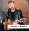  ??  ?? Jake Quickenden