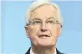  ??  ?? Michel Barnier