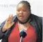  ?? PICTURE: SIMPHIWE MBOKAZI ?? Community safety MEC Sizakele NkosiMalob­ane