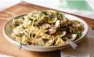  ?? Clams, lovage, linguine. Photograph: Kate Whitaker/The Observer ??