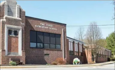  ?? MEDIANEWS GROUP FILE PHOTO ?? Despite opposition from parents, the Boyertown School Board voted last year to begin the process of closing Pine Forge Elementary School in Douglass (Berks) Township.