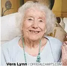  ?? / OFFICIALCH­ARTS.COM ?? Vera Lynn