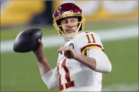  ?? AP file photo ?? Alex Smith was the AP Comeback Player of the Year last season after a triumphant return from a serious leg injury and infection.