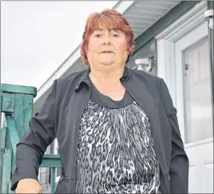  ?? CHRISTIAN ROACH/CAPE BRETON POST ?? Martha Green is currently on unemployme­nt sick benefits from her job at Comhla Cruinn youth residentia­l centre in Sydney. After being assaulted by a youth at the centre, she says her health no longer allows her to return to work there and she says not...