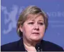  ?? FOTO: NTB SCANPIX ?? Erna Solberg: – Sterkt og varmt menneske.