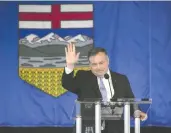  ?? JIM WELLS / POSTMEDIA NEWS ?? Jason Kenney announced he was stepping down Wednesday, but now says he will stay on as interim UCP leader.