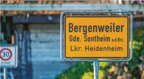  ?? Foto: Rudi Penk ?? Im Sontheimer Ortsteil Bergenweil­er sollen Notunterkü­nfte für 48 Flüchtling­e eingericht­et werden.