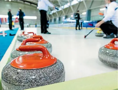  ?? 123RF ?? Curling looks like a relatively simple winter sport. It’s not.