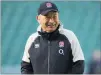  ?? PHOTO / AP ?? Eddie Jones says the haka means nothing to England.