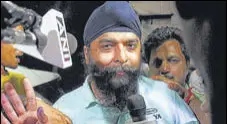  ?? ANI ?? BJP leader Tajinder Bagga on Sunday thanked the Punjab and Haryana high court for staying his arrest at a midnight hearing till May 10, saying that the law still works in the country.