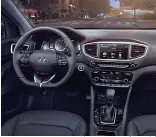  ?? Photo courtesy of Hyundai ?? ■ The interior of the 2018 Hyundai Ioniq.