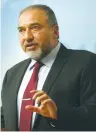  ??  ?? AVIGDOR LIBERMAN (Marc Israel Sellem/The Jerusalem Post)