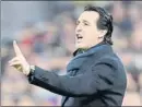  ?? FOTO: EFE ?? Unai Emery, técnico del PSG