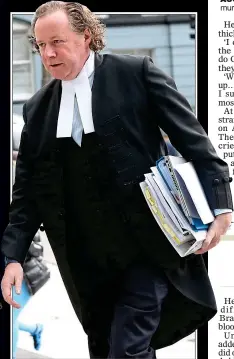  ?? ?? defence counsel: Michael Bowman