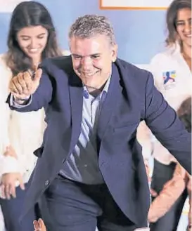  ?? (DPA) ?? Iván Duque. Tiene 41 años, pertenece al partido
Centro Democrátic­o y su mentor es el expresiden­te Álvaro Uribe.