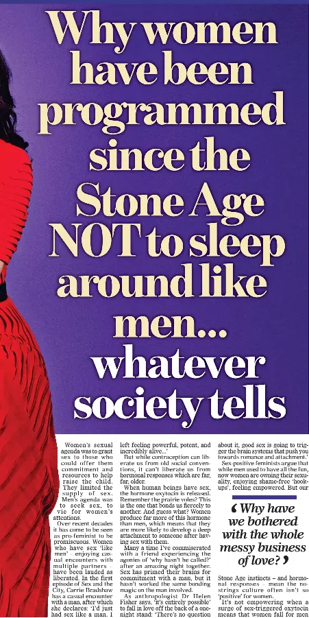 Why women have been programmed since the Stone Age NOT to sleep around ...