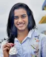  ??  ?? PV Sindhu