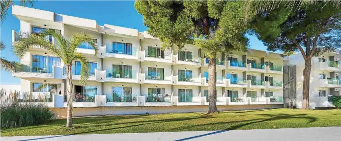  ?? PHOTO: R.L. ?? Archive photo of the Bellevue hotel complex in Alcudia.