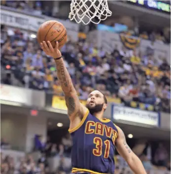  ?? DARRON CUMMINGS, AP ?? Deron Williams, a three-time All-Star, has given the Cavaliers valuable minutes off the bench.