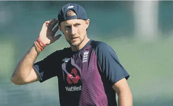  ??  ?? England captain Joe Root.