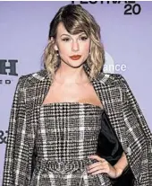  ?? CHARLES SYKES/INVISION ?? Taylor Swift announced Thursday on Instagram that she is releasing her eighth studio album.
Album to honor Cordero: