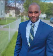  ??  ?? Marcus Madison, Elyria City Councilman, was named to the inaugural Young Elected Officials 35under 35list.