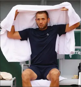  ??  ?? Dan Evans has achieved a career high ranking while working with Mark Hilton, but they’ll split next month