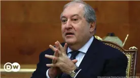  ?? ?? Armenian President Sarkissian has resigned, citing his lack of powers