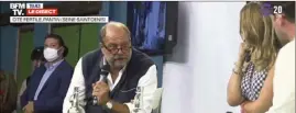  ??  ?? Invité à ces journées, le garde des Sceaux Eric Dupond-Moretti est venu débattre avec les écologiste­s, annonçant notamment qu’il était « contre la chasse à la glu ». (Doc BFMTV)