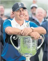  ?? JULIO CORTEZ THE ASSOCIATED PRESS ?? Brooks Koepka seemed unbeatable after winning the 2019 PGA Championsh­ip, his fourth major title three years. In Netflix’s “Full Swing,” the usually cryptic Floridian is brutally honest and despondent.