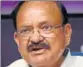  ??  ?? M Venkaiah Naidu is credited with mentoring ministers such as Anant Kumar and Mukhtar Abbas Naqvi