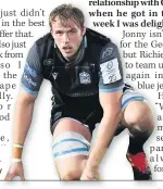  ??  ?? EURO BID Exeter star Jonny Gray