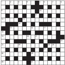  ??  ?? PRIZES of £20 will be awarded to the senders of the first three correct solutions checked. Solutions to: Daily Mail Prize Crossword No. 15,637, PO BOX 3451, Norwich, NR7 7NR. Entries may be submitted by second-class post. Envelopes must be postmarked...