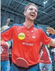  ?? FOTO: DPA ?? Wenn der Schläger zur Pistole wird: Timo Boll jubelt.